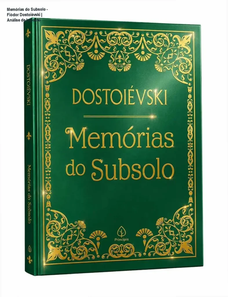 Memórias do Subsolo - Fiódor Dostoiévski | Análise de Impacto 1 Capa do livro Memórias do Subsolo de Fiódor Dostoiévski em versão digital