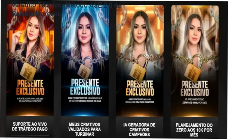 Veredito Técnico: Método ASE 2.0 de Rafaele Monteiro 6 Método ASE 2.0 de Rafaele Monteiro: visão interna da área de membros e funcionamento