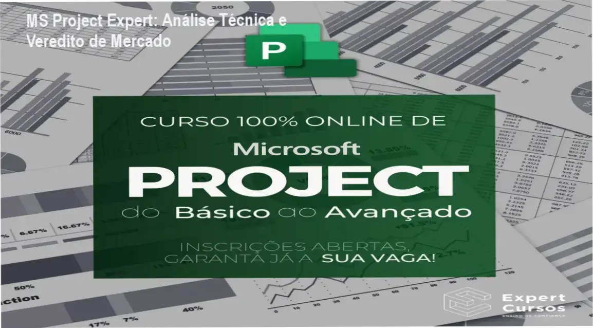 MS Project Expert: Análise Técnica e Veredito de Mercado 1 MS Project Expert Expert Cursos bastidores e funcionamento do curso