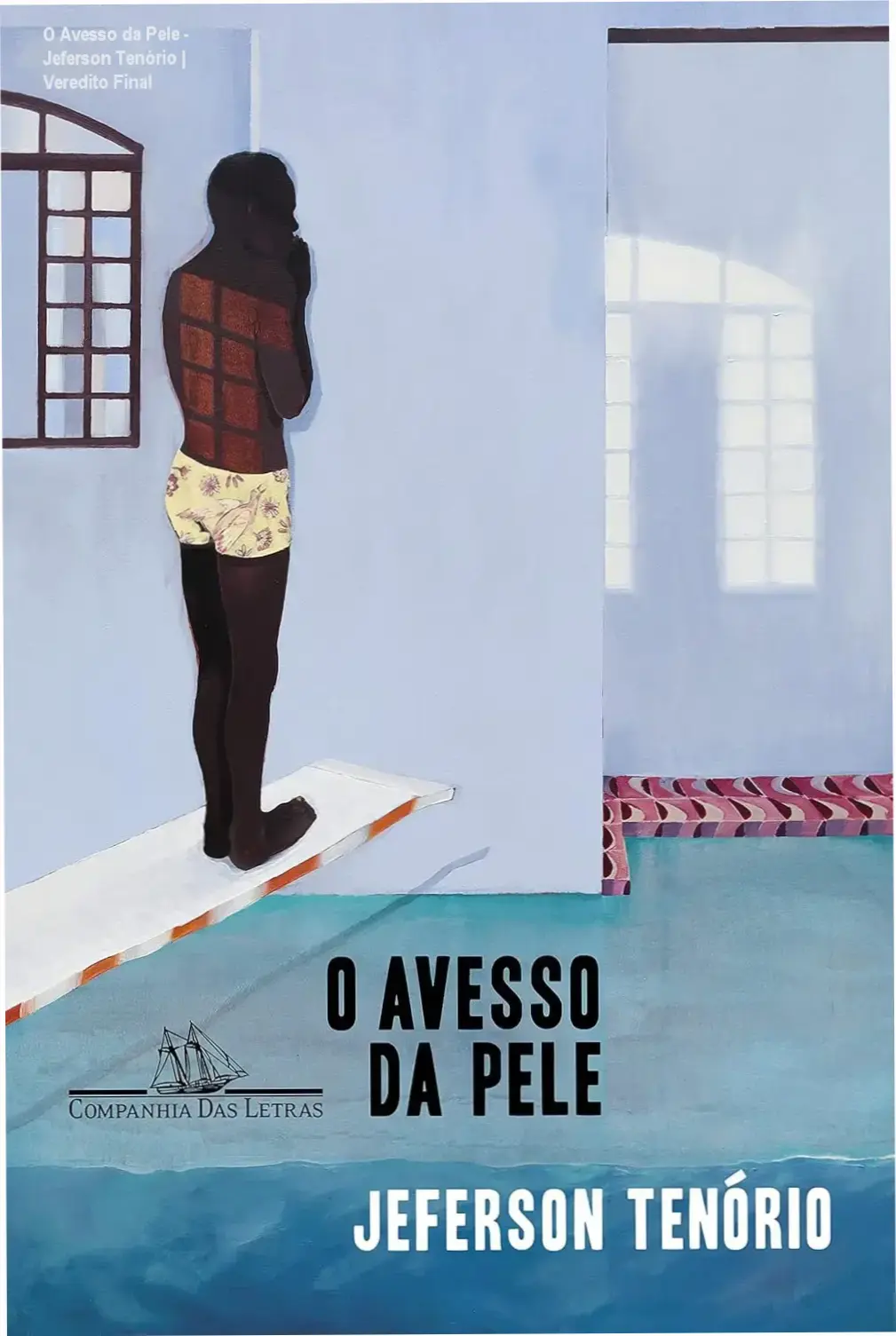 Capa do ebook O Avesso da Pele de Jeferson Tenório, vencedor do Prêmio Jabuti