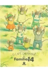 Ilustração da capa do livro O café da manhã da família 14 de Kazuo Iwamura