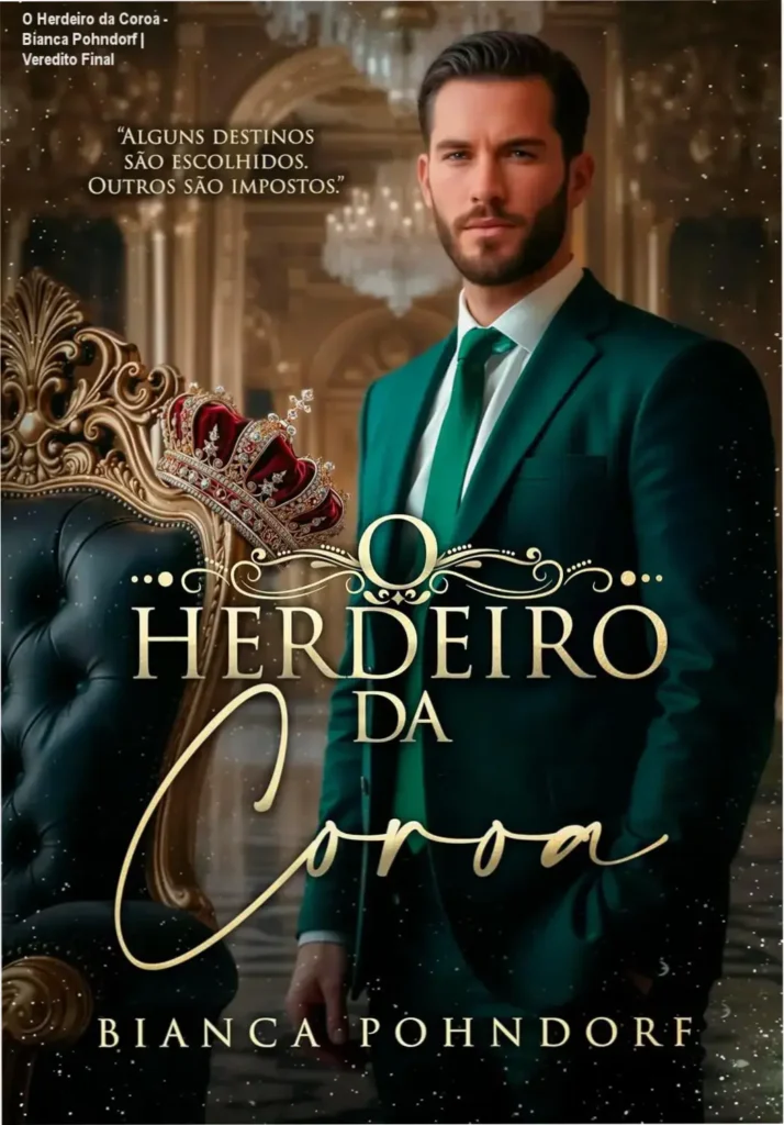 O Herdeiro da Coroa - Bianca Pohndorf | Veredito Final 1 Capa do ebook O Herdeiro da Coroa de Bianca Pohndorf em dispositivo Kindle