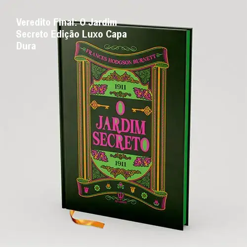 O Jardim Secreto de Frances Burnett: visão interna e acabamentos de luxo