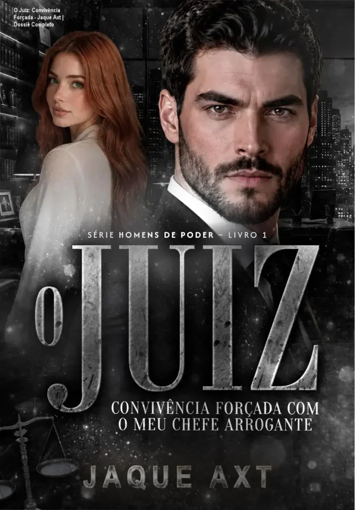 O Juiz: Convivência Forçada - Jaque Axt | Dossiê Completo 1 Capa do ebook O Juiz de Jaque Axt apresentando a temática de romance e poder