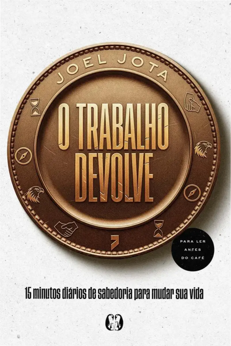 O Trabalho Devolve - Joel Jota | Dossiê de Alta Performance 1 Livro O Trabalho Devolve de Joel Jota evidenciando a metodologia de alta performance