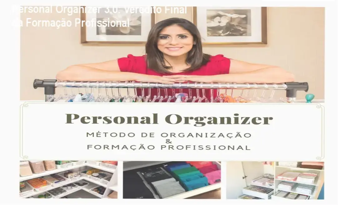 Personal Organizer 3.0: Veredito Final da Formação Profissional 1 Personal Organizer 3.0 Karolina de Brito: visão interna do método de organização profissional