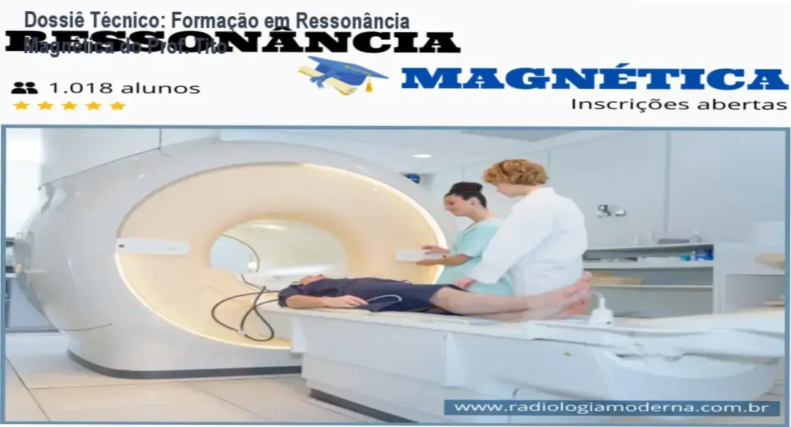 Dossiê Técnico: Formação em Ressonância Magnética do Prof. Tito 1 Curso Ressonância Magnética Online Prof. Tito Todescatto visão interna da plataforma