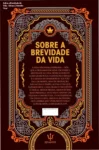 Livro Sobre a Brevidade da Vida de Sêneca em edição de luxo capa dura