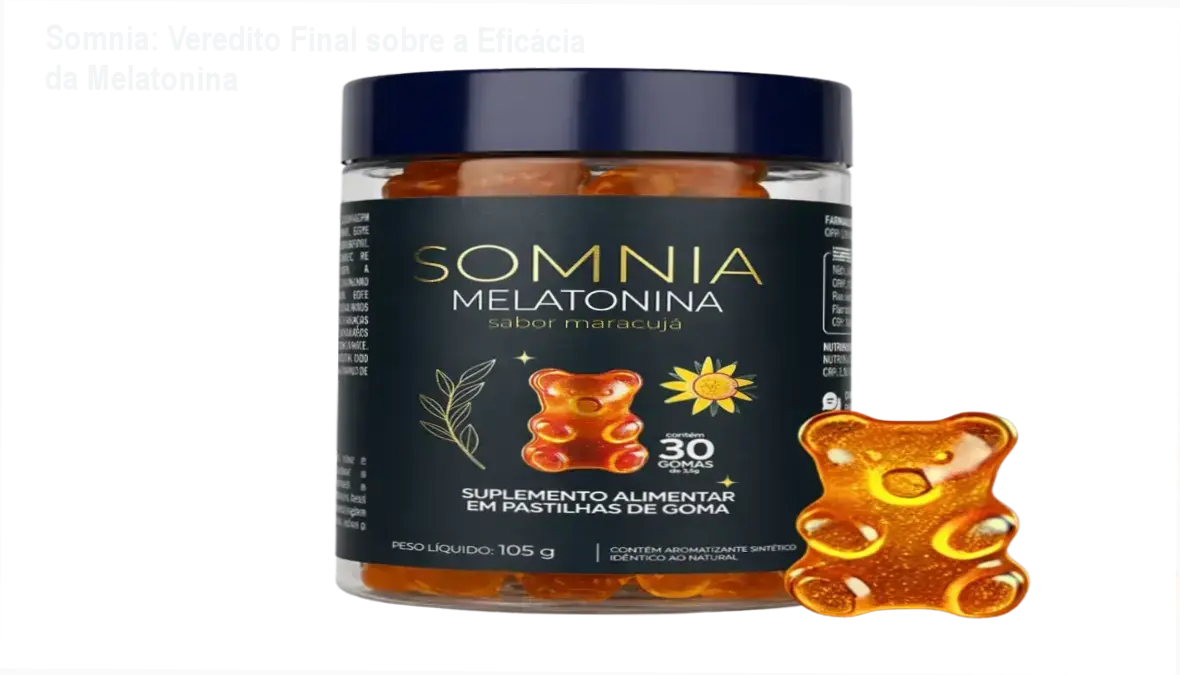 Somnia: Veredito Final sobre a Eficácia da Melatonina 1 Somnia Naturallis: funcionamento e composição da melatonina em goma