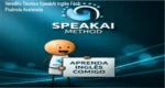 SpeakAI Inglês Fácil: visão interna da interface de reconhecimento de voz e prática de fonação
