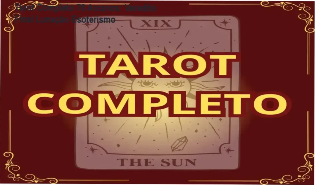 Curso Tarot Completo 78 Arcanos Revelados de Lunação Esoterismo visão interna da plataforma