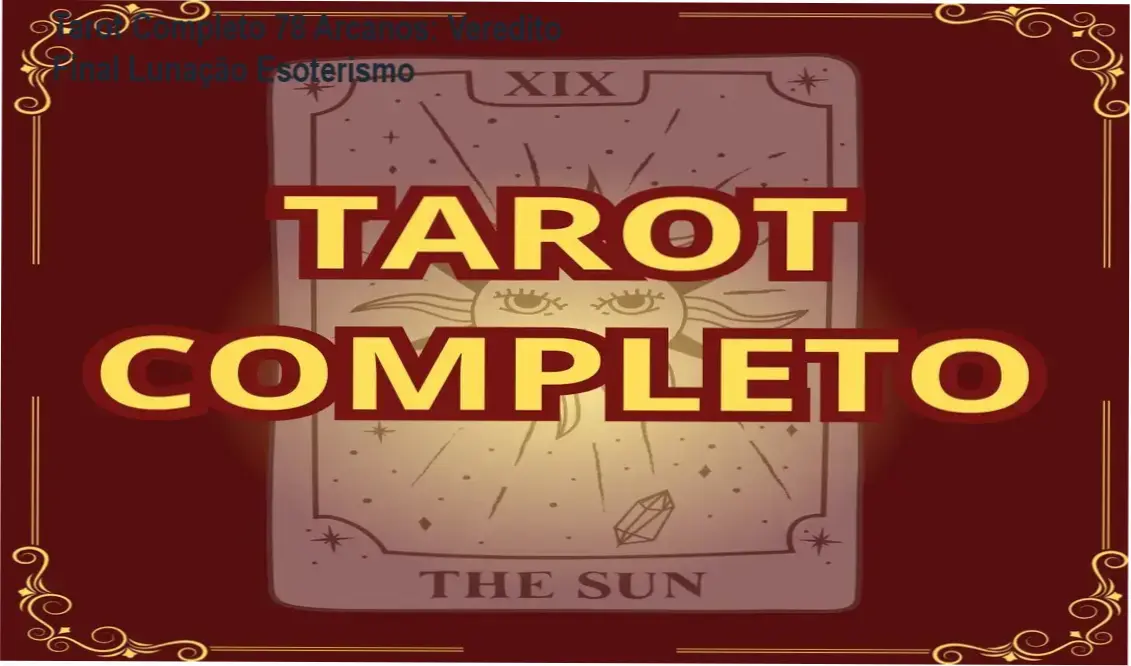 Tarot Completo 78 Arcanos: Veredito Final Lunação Esoterismo 1 Curso Tarot Completo 78 Arcanos Revelados de Lunação Esoterismo visão interna da plataforma