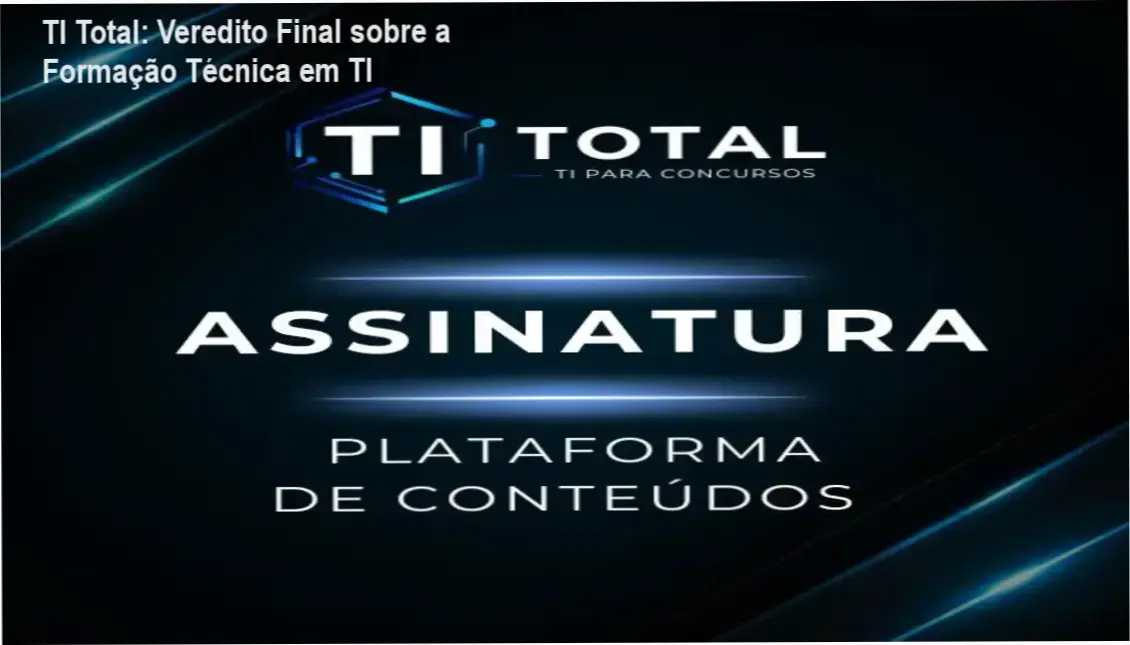 TI Total: Visão interna da plataforma e módulos de redes e cloud