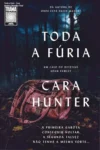 Capa do livro Toda a fúria de Cara Hunter, suspense policial