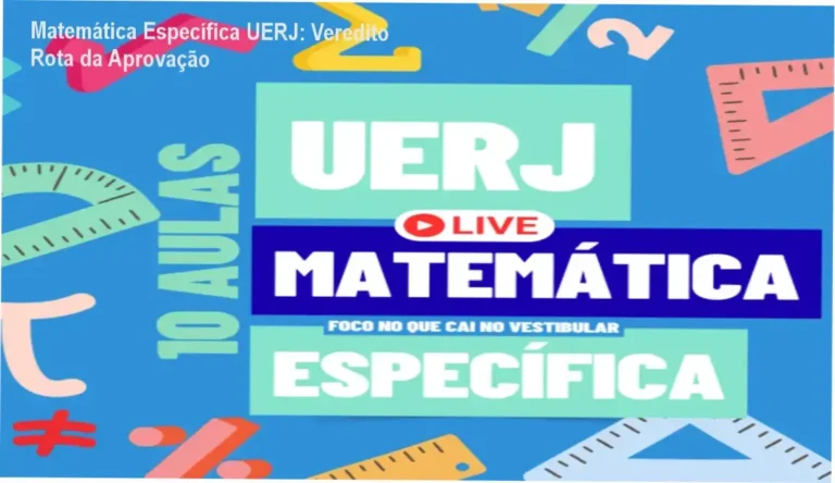 Matemática Específica UERJ: Veredito Rota da Aprovação 11 UERJ Matemática Específica – Rota da Aprovação: visão interna da plataforma e funcionamento do curso
