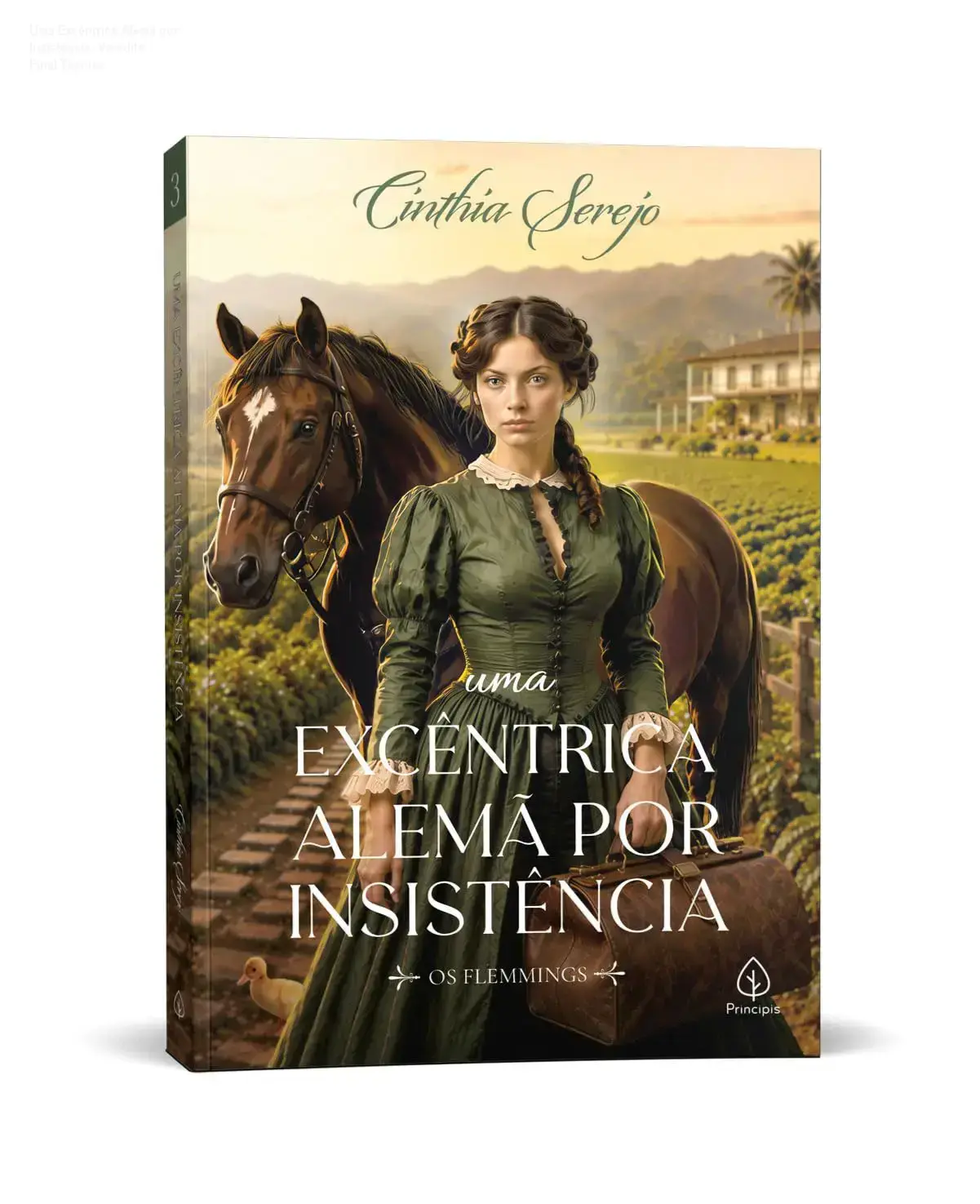 Uma Excêntrica Alemã por Insistência: Veredito Final Técnico 1 Capa do livro Uma Excêntrica Alemã por Insistência de Cinthia Serejo