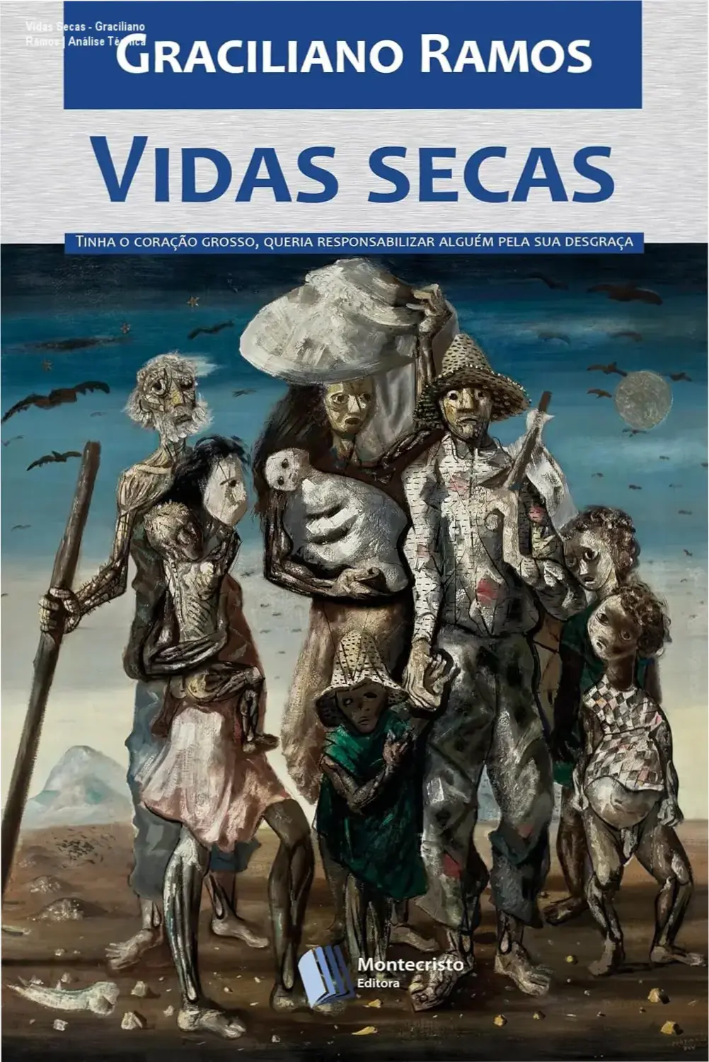 Vidas Secas - Graciliano Ramos | Análise Técnica 1 Capa do ebook Vidas Secas de Graciliano Ramos em um dispositivo Kindle