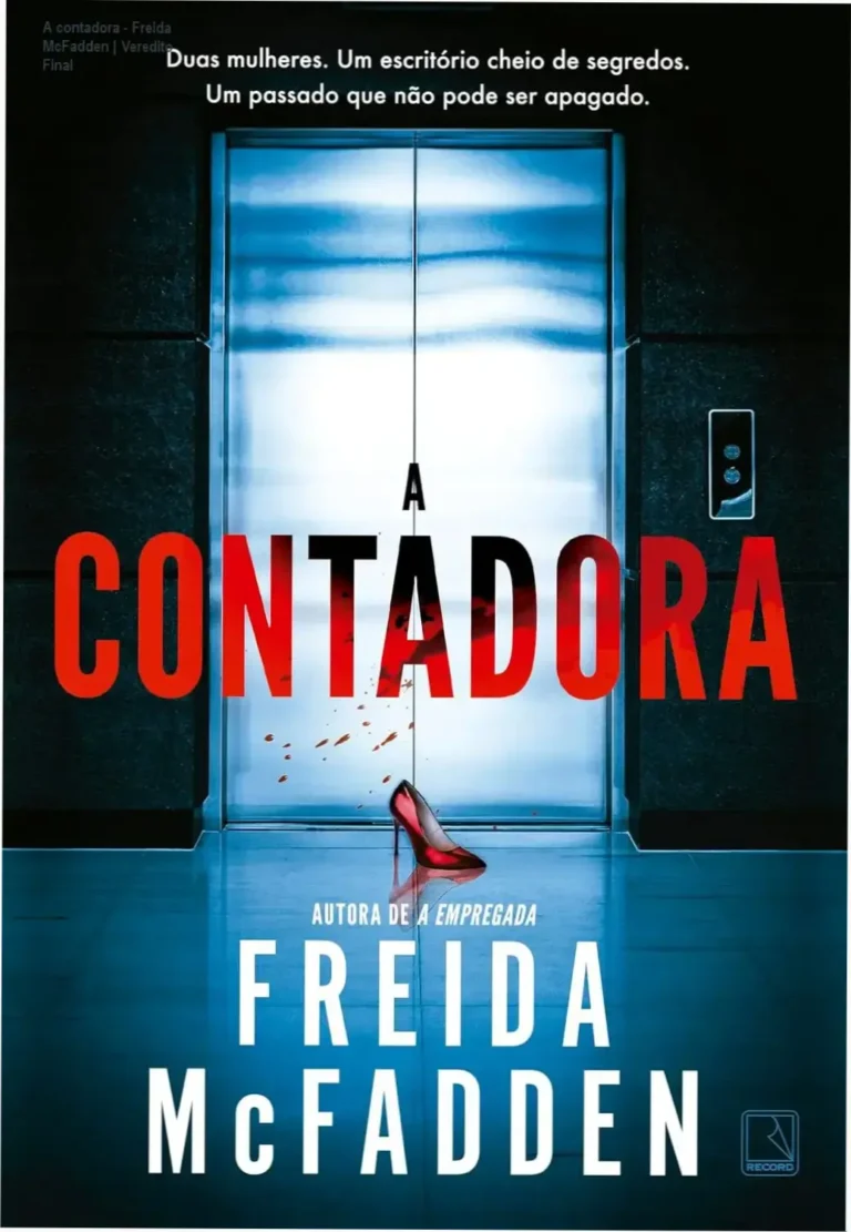 A contadora - Freida McFadden | Veredito Final 3 Capa do livro A Contadora de Freida McFadden em dispositivo digital