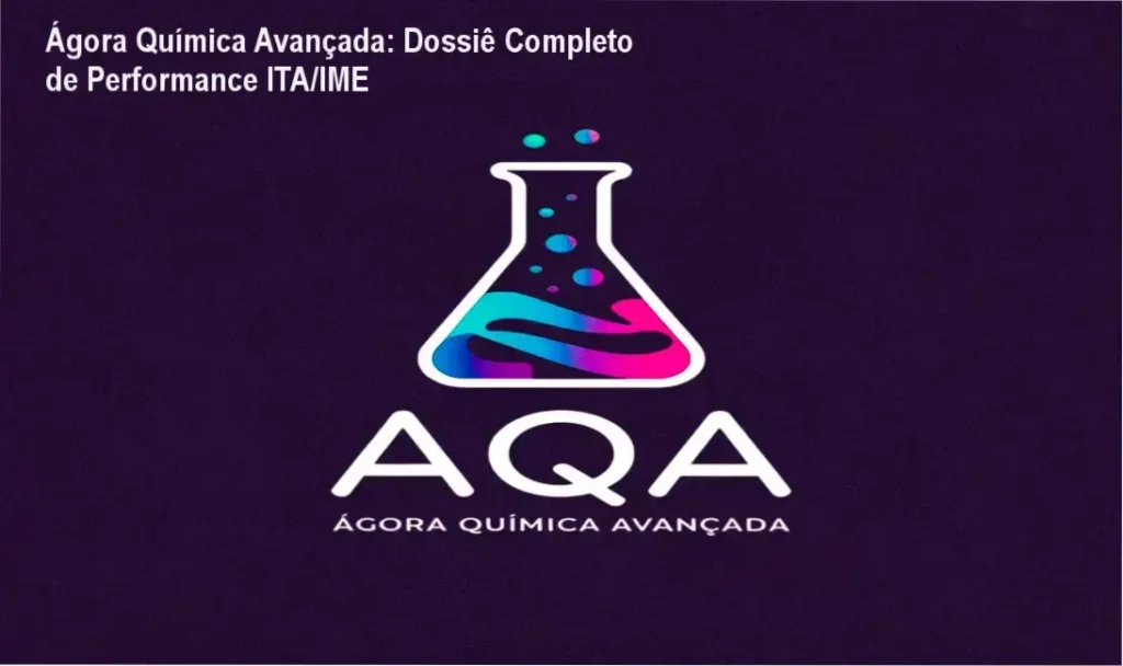 Ágora Química Avançada de Nicolas Cesar: visão interna da plataforma e módulos de química