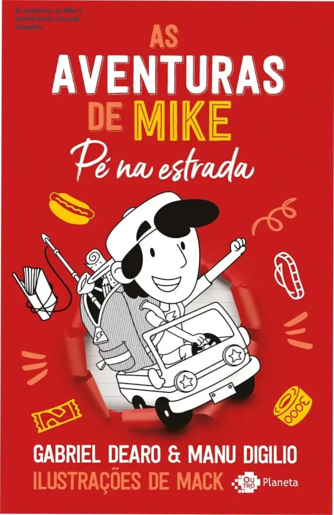 As aventuras de Mike 5 - Gabriel Dearo | Dossiê Completo 1 Capa do livro As aventuras de Mike 5 Pé na estrada em formato digital