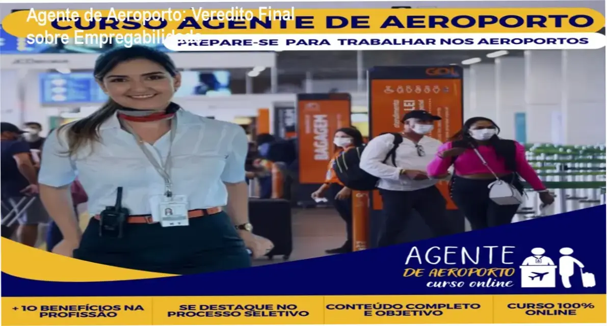 Curso de Agente de Aeroporto por Priscila Loren: bastidores e funcionamento da plataforma de ensino