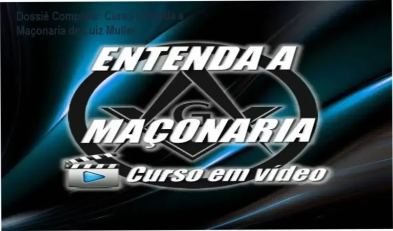 Dossiê Completo: Curso Entenda a Maçonaria de Luiz Muller 14 Curso Entenda a Maçonaria de Luiz Muller: visão interna da plataforma e módulos de estudo