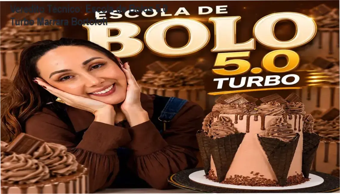Escola de Bolos 5.0 Turbo Marrara Bortoloti: visão interna da plataforma e módulos de aula