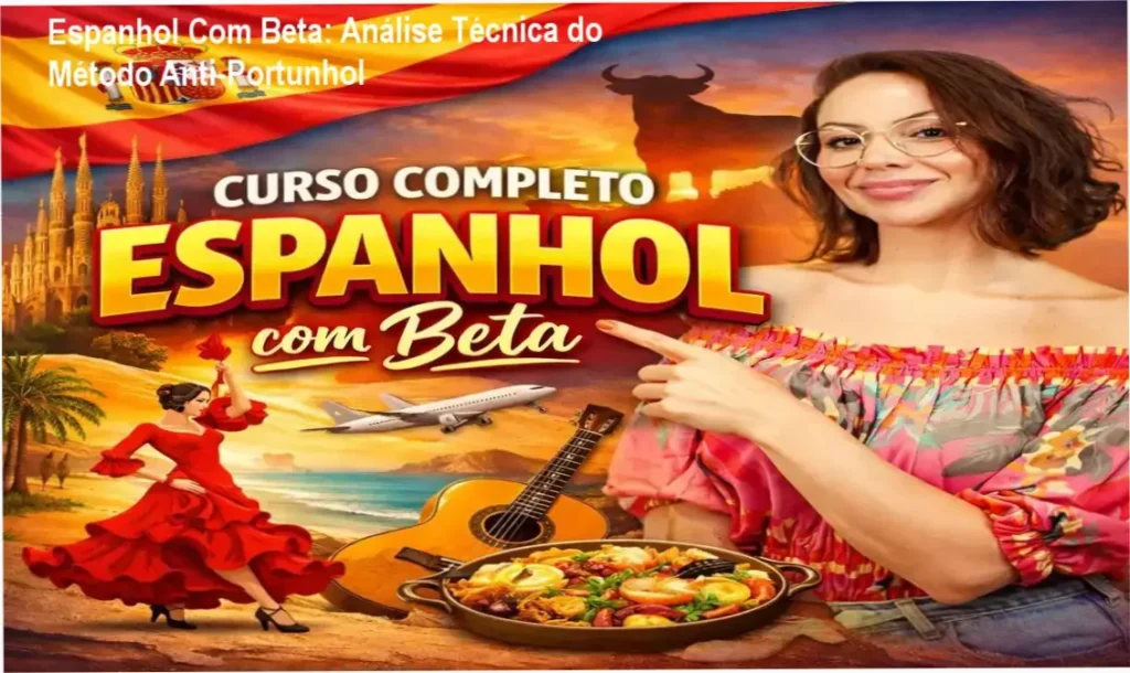 Curso Espanhol Com Beta da Prof. Roberta Spessatto: visão interna da plataforma e bastidores do método