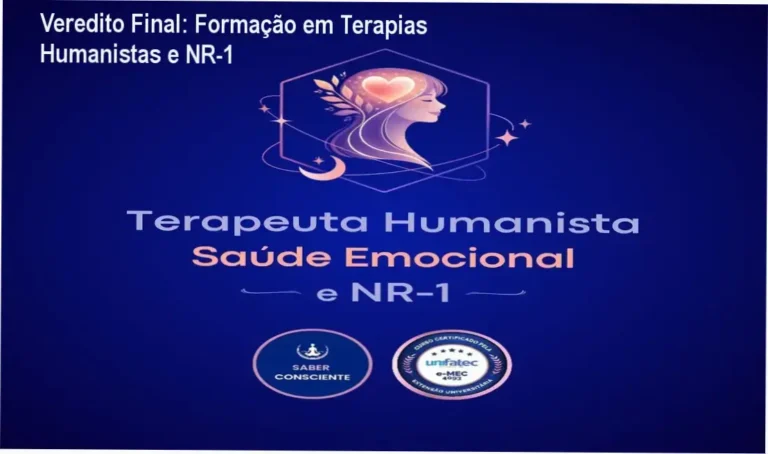 Veredito Final: Formação em Terapias Humanistas e NR-1 7 Formação em Terapias Humanistas do Instituto Saber Consciente: bastidores e funcionamento do curso