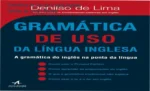 Capa do livro Gramática de Uso da Língua Inglesa de Denilso de Lima para estudo de inglês prático