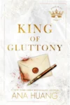 Capa do eBook King of Gluttony de Ana Huang, romance contemporâneo