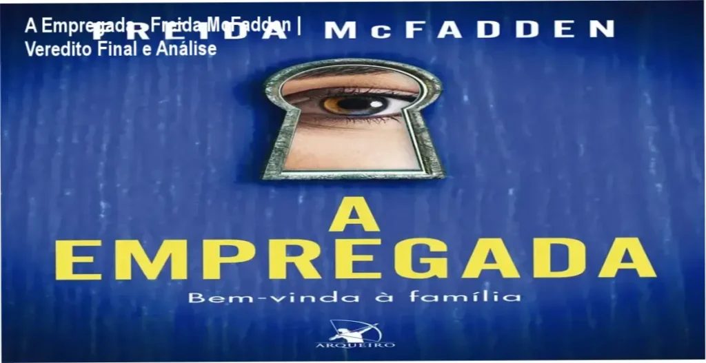 Capa do livro A Empregada de Freida McFadden em destaque para leitura digital