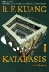 Capa do livro Katábasis de R.F. Kuang representando a estética Dark Academia