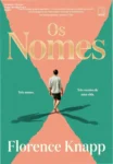 Capa do livro Os Nomes de Florence Knapp explorando a temática de identidades paralelas
