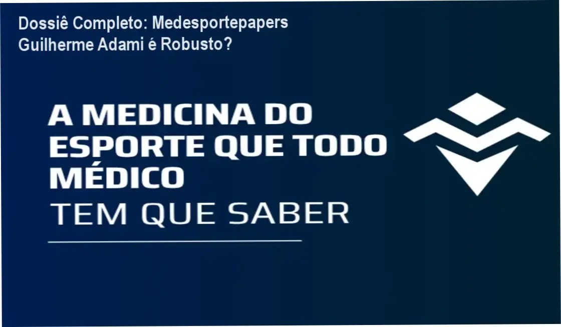 Medesportepapers Guilherme Adami bastidores e funcionamento da plataforma de ensino