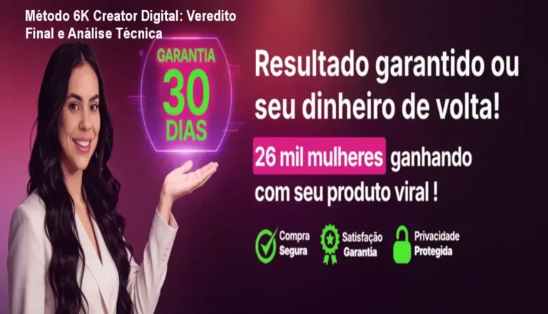 Método 6K Suelen Mello: bastidores e funcionamento da plataforma