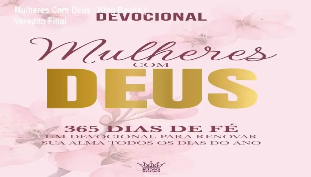 Capa do livro Mulheres Com Deus 365 Dias de Fé Devocional Feminino 2026