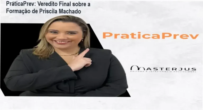 PráticaPrev: Veredito Final sobre a Formação de Priscila Machado 9 PráticaPrev de Prof. Priscila Machado: visão interna da plataforma e módulos de prática