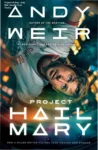 Capa do ebook Project Hail Mary de Andy Weir em um dispositivo digital