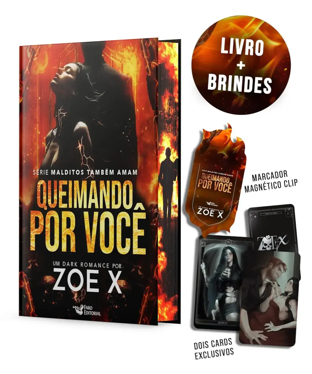 Queimando por você - Zoe X | Veredito Final 1 Capa do livro Queimando por você de Zoe X, série Malditos também amam