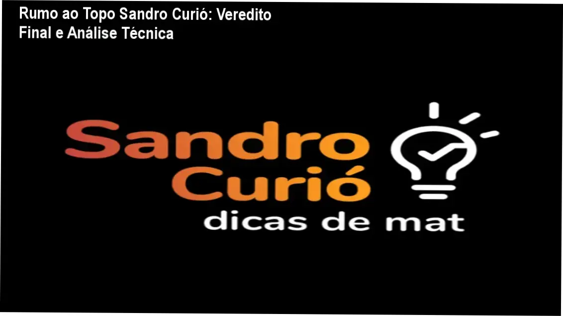 Rumo ao Topo com Sandro Curió: visão interna da plataforma e funcionamento do Método Curió