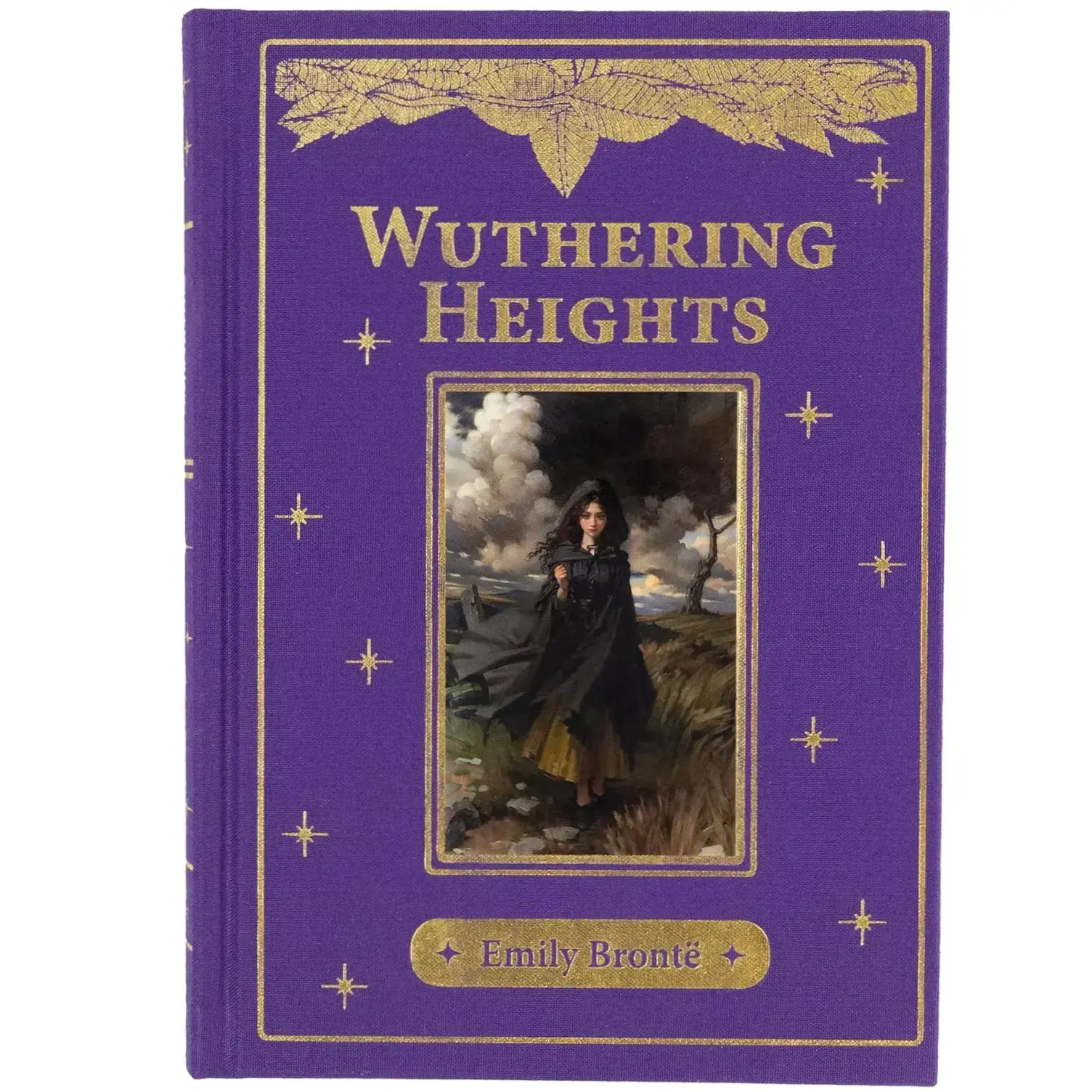 Capa do livro Wuthering Heights de Emily Brontë edição em inglês